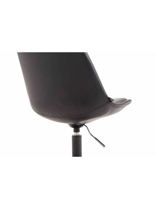 Scaun Maverick B imitatie de piele, negru