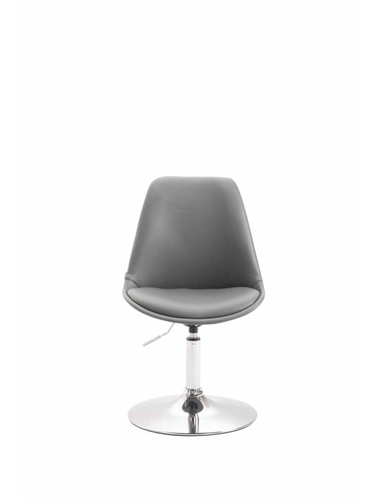 Scaun Maverick C imitatie de piele, gri