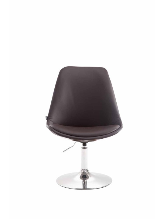 Scaun Maverick C imitatie de piele, maro