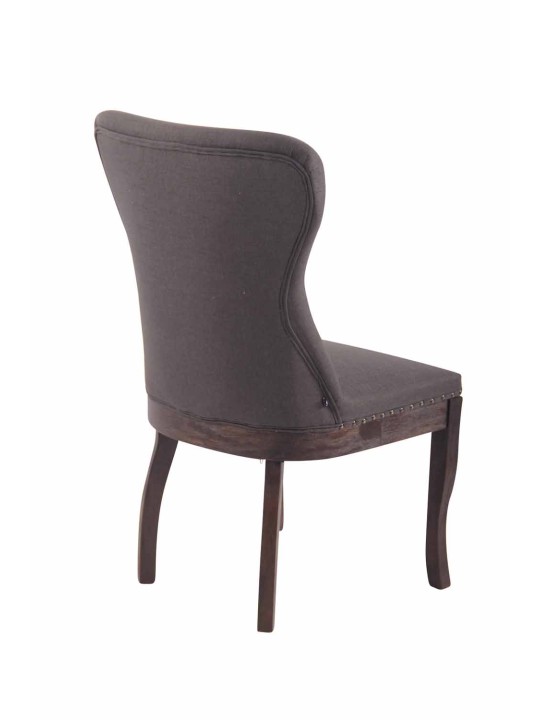 Scaun Windsor stofa, gri închis