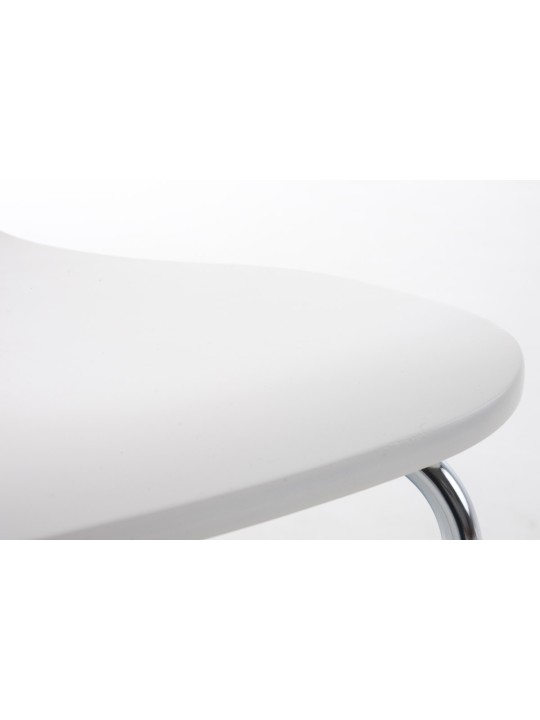 Set 2 scaune vizitator Aaron, alb