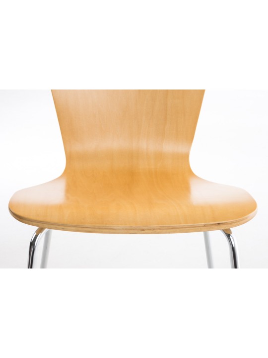 Set 2 scaune vizitator Aaron, natural