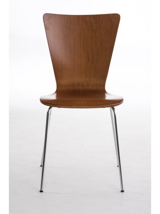 Set 2 scaune vizitator Aaron, maro