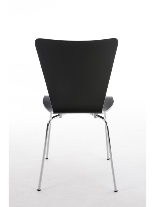 Set 2 scaune vizitator Aaron, negru