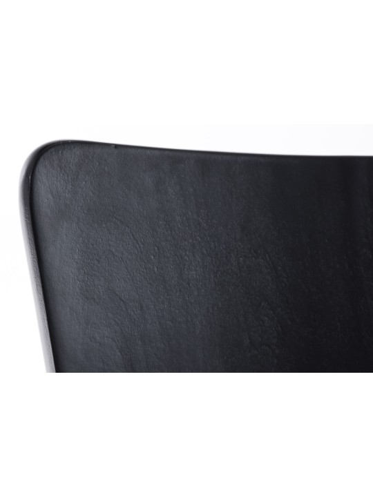 Set 2 scaune vizitator Aaron, negru