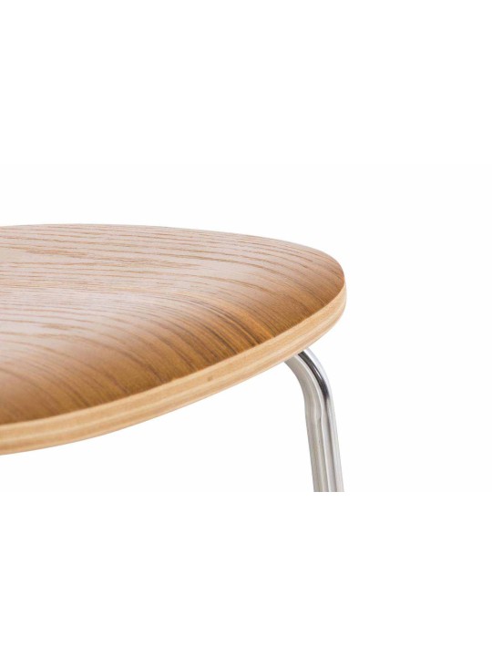 Set 2 scaune vizitator Aaron, stejar