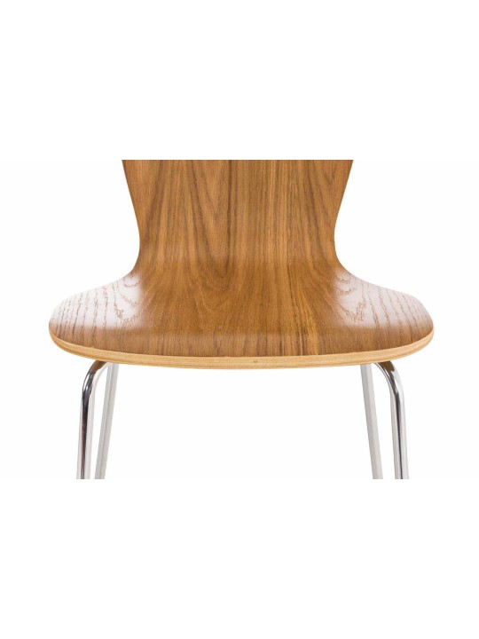 Set 2 scaune vizitator Aaron, stejar