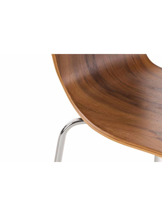 Set 2 scaune vizitator Aaron, nuc