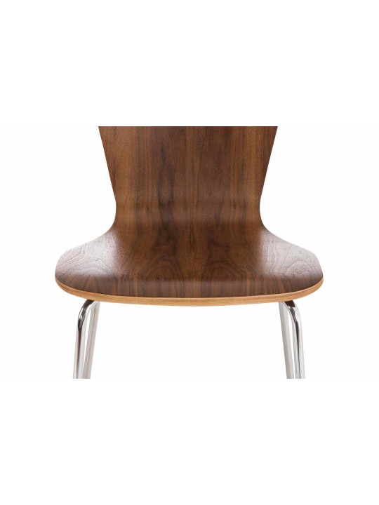 Set 2 scaune vizitator Aaron, nuc