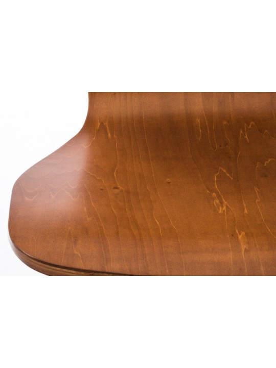 Set de 4 scaune vizitator Aaron, maro