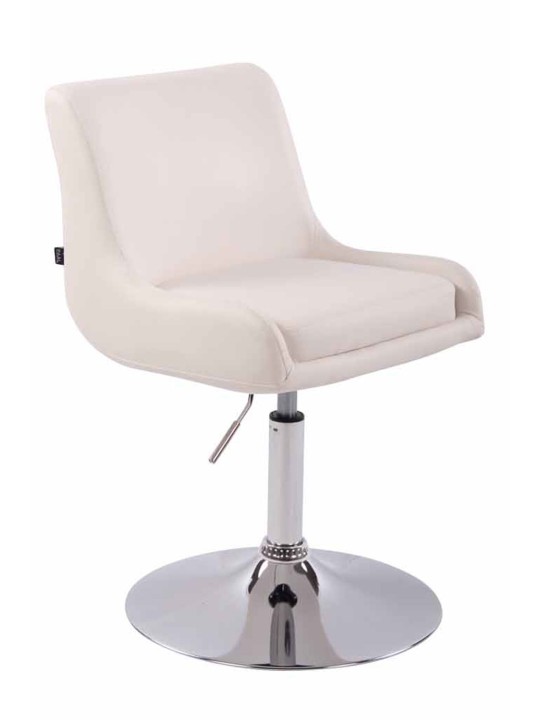 Lounger Club imitatie din piele, alb Lounger Club imitatie din piele, alb
