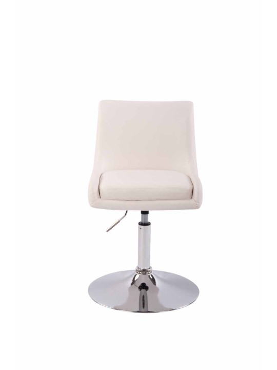 Lounger Club imitatie din piele, alb Lounger Club imitatie din piele, alb