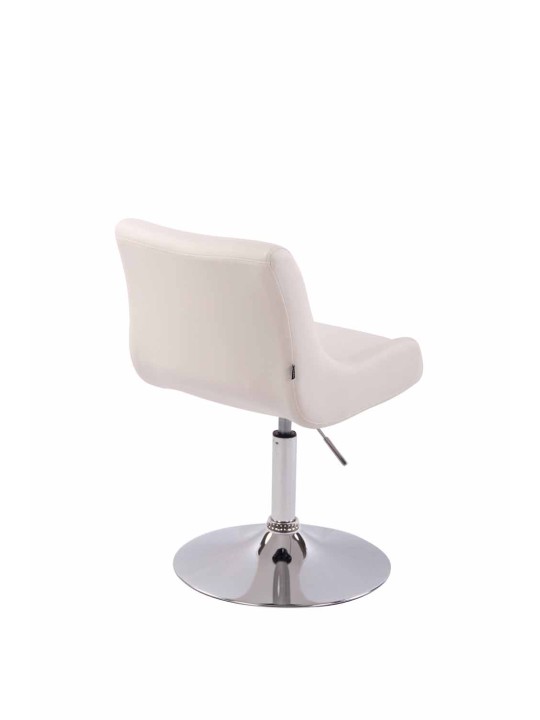 Lounger Club imitatie din piele, alb Lounger Club imitatie din piele, alb