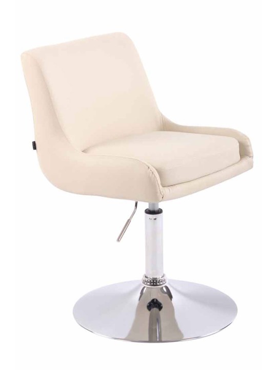 Lounger Club imitatie din piele, crem