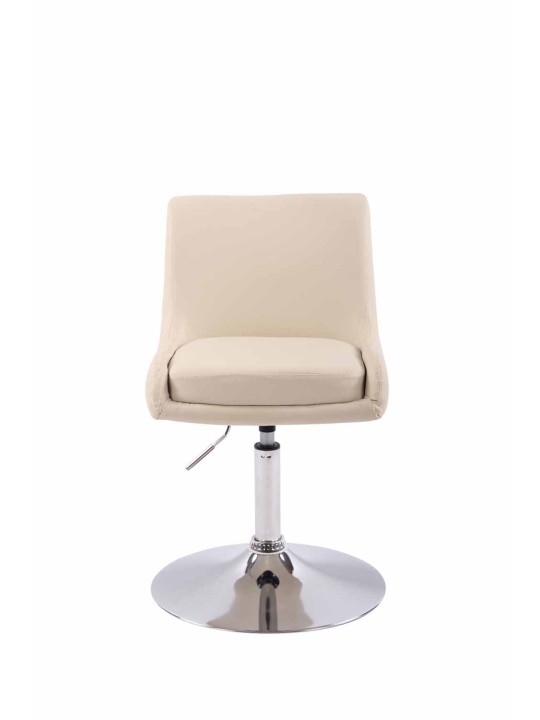 Lounger Club imitatie din piele, crem