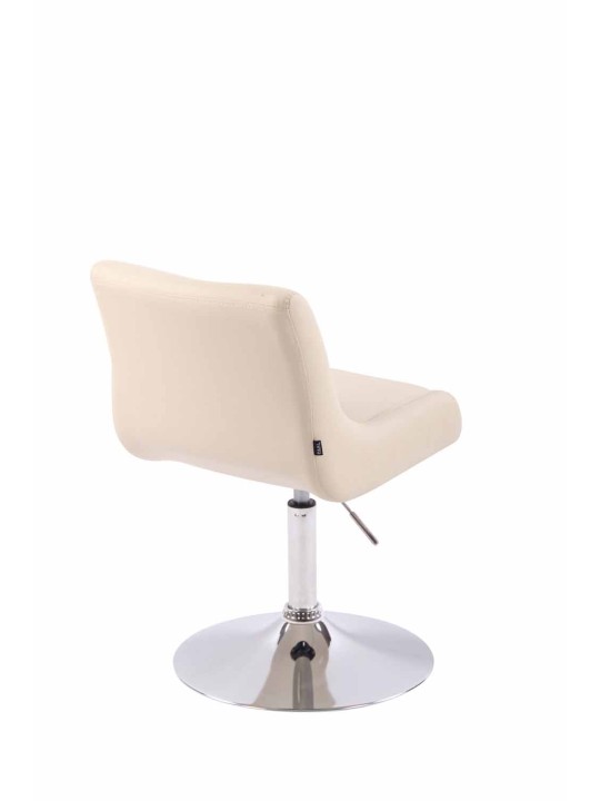 Lounger Club imitatie din piele, crem