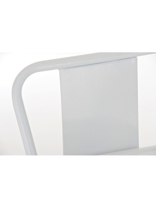 Set 2 scaune de bar Mason, alb