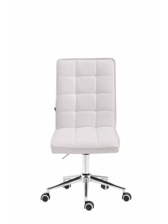 Scaun de lucru Peking V2 piele artificiala, alb