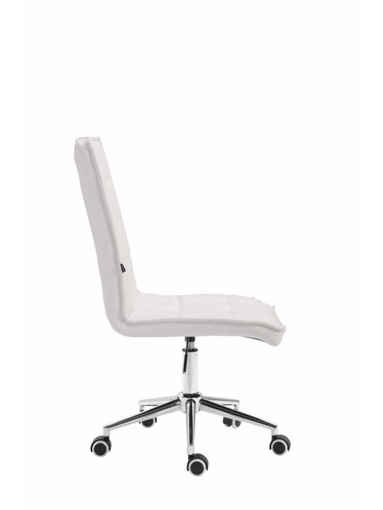Scaun de lucru Peking V2 piele artificiala, alb
