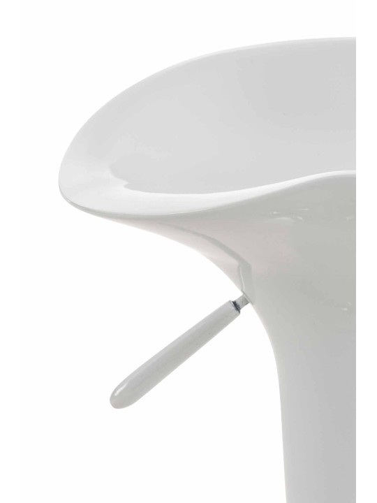 Scaun de bar Saddle, alb Scaun de bar Saddle, alb