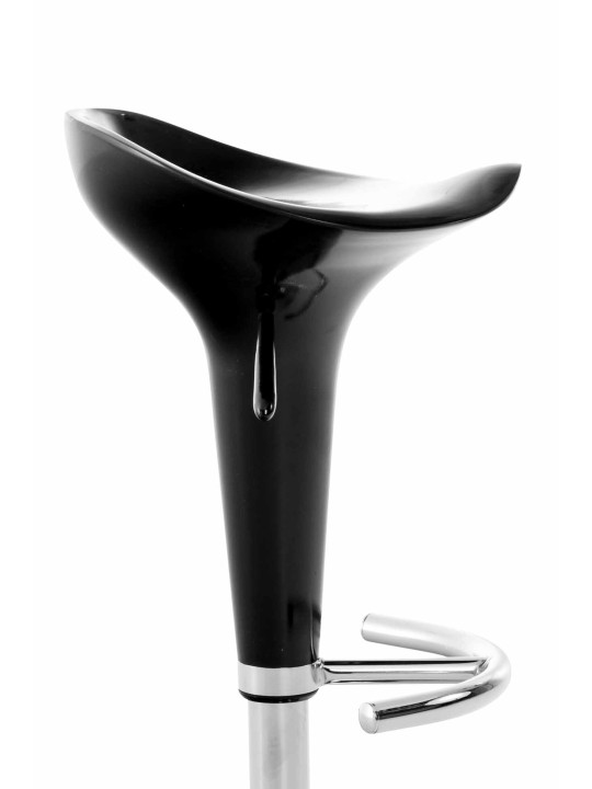 Scaun de bar Saddle, negru