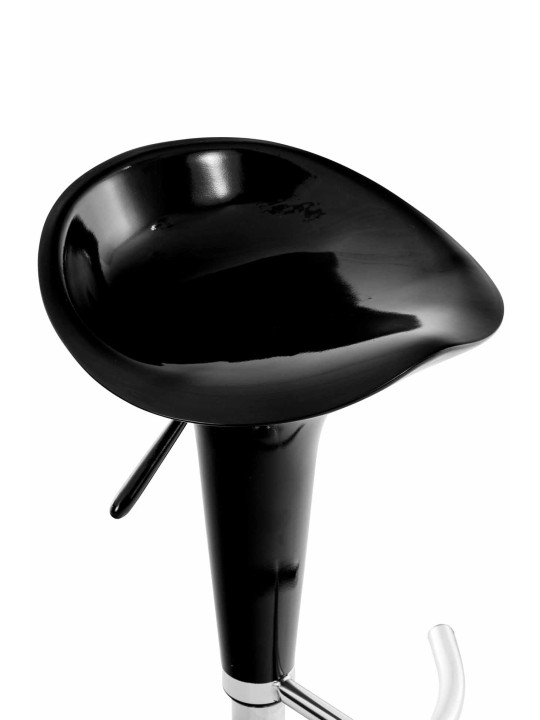 Scaun de bar Saddle, negru