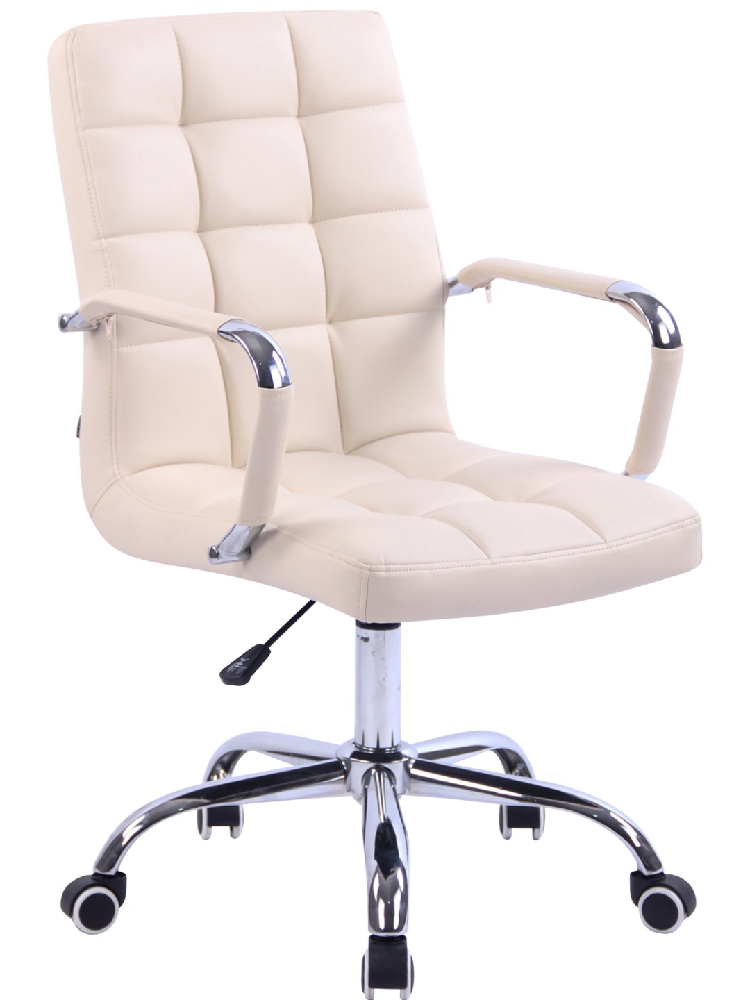 Scaun de birou Deli, crem