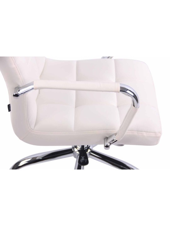 Scaun de birou Deli, alb Scaun de birou Deli, alb