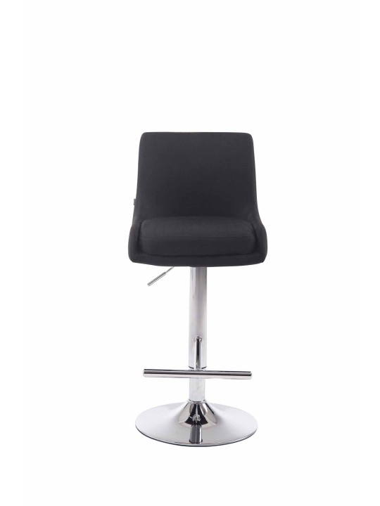 Scaun de bar Club stofa C, negru