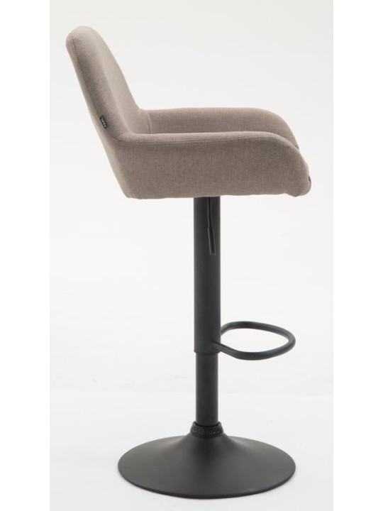 Set 2 taburete de bar tesatura Braga, taupe