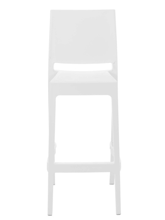 Scaun de bar Maya, alb