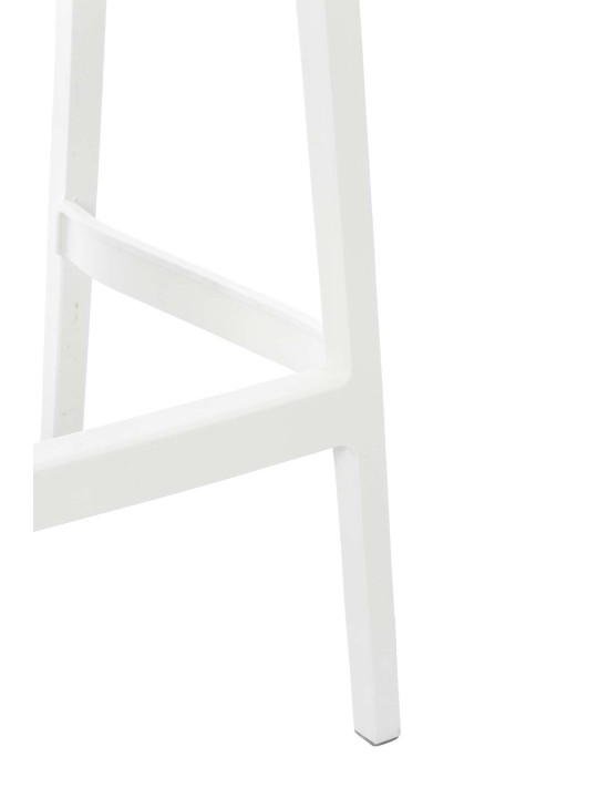 Scaun de bar Maya, alb