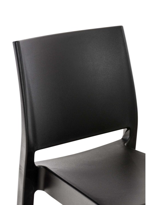 Scaun de bar Maya, negru