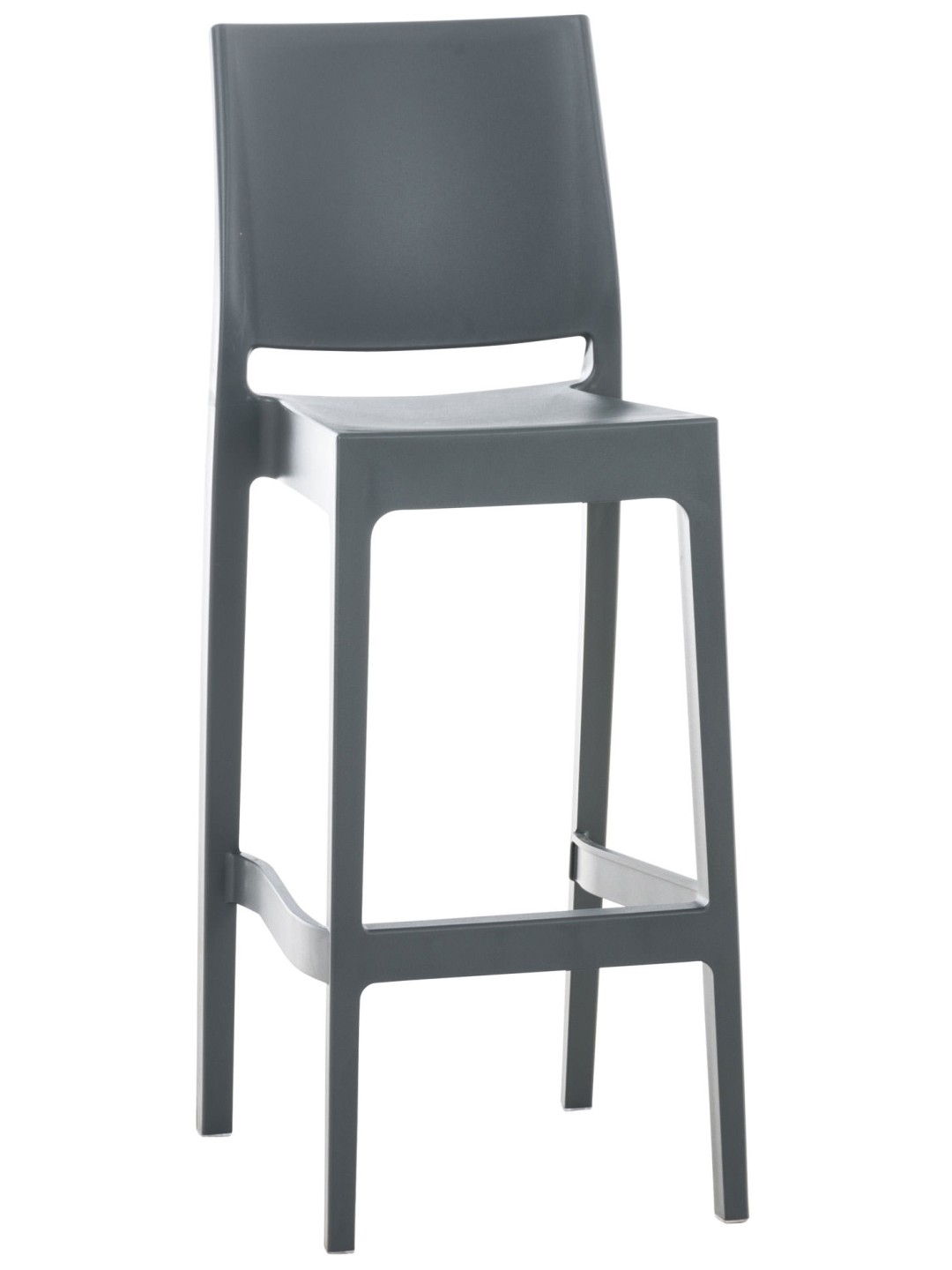 Scaun de bar Maya, gri închis