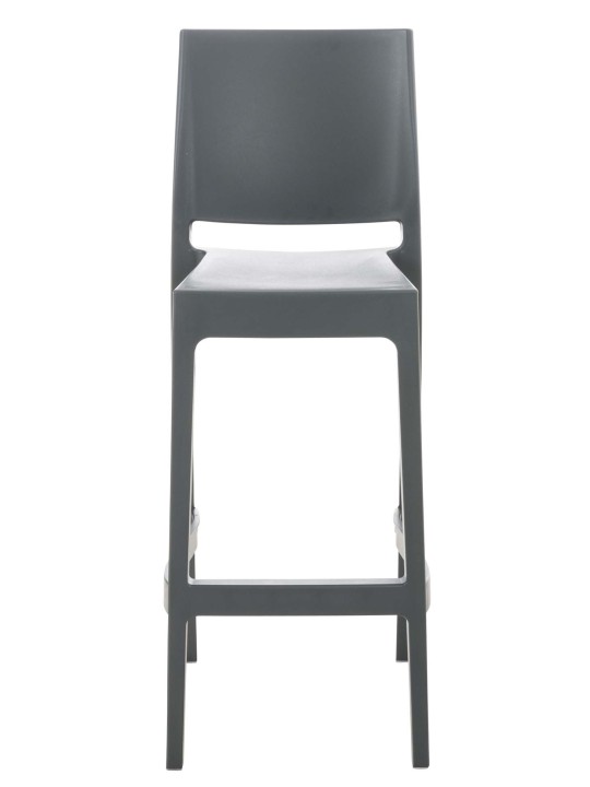 Scaun de bar Maya, gri închis