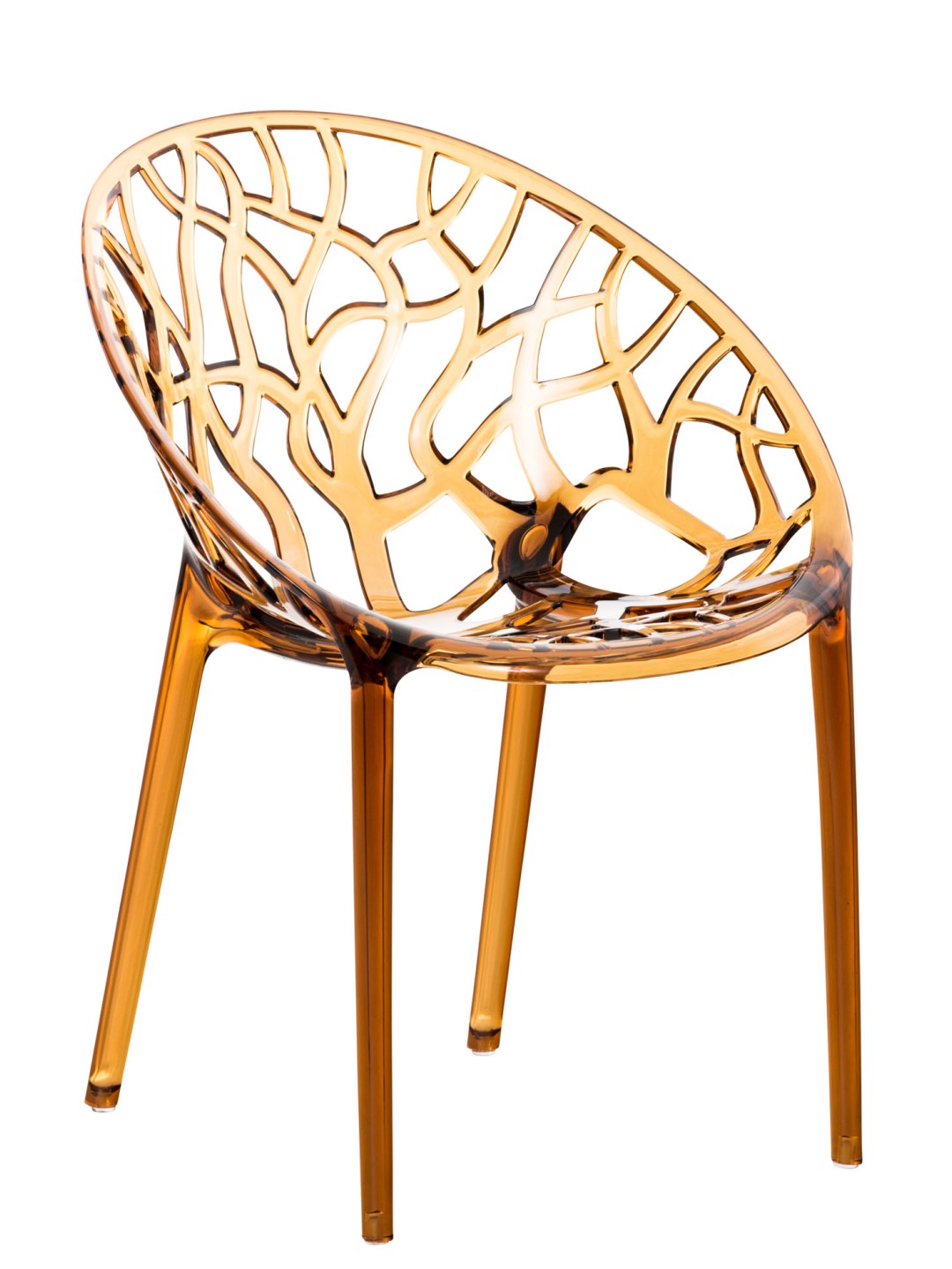 Scaun stivuitor CRYSTAL, chihlimbar