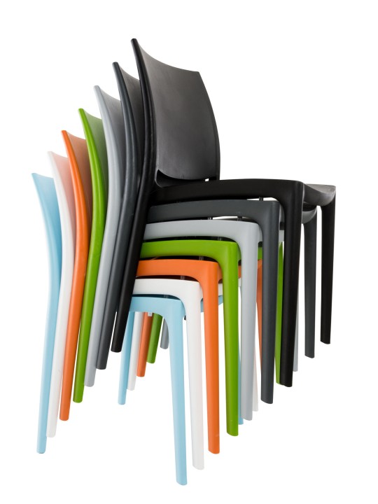 Scaun MAYA, gri închis