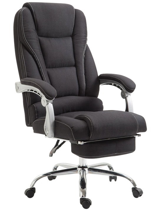 Scaun de birou tesatura Pacific, negru