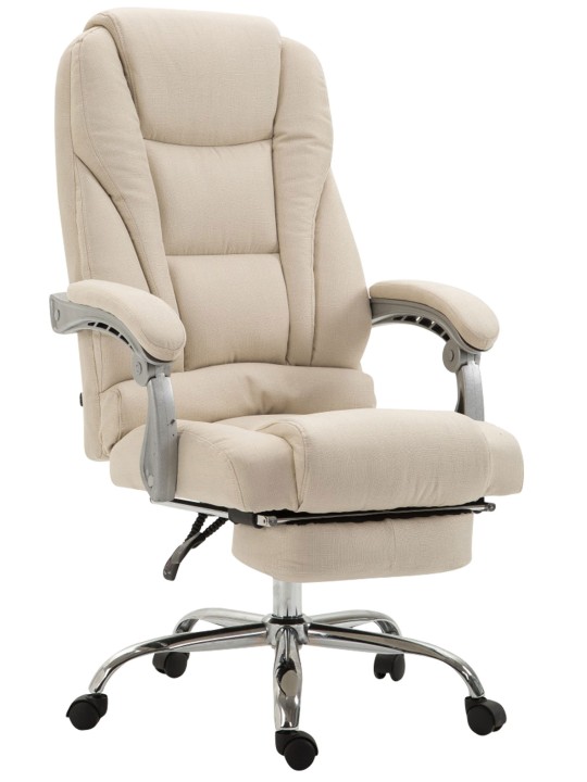 Scaun de birou tesatura Pacific, crem