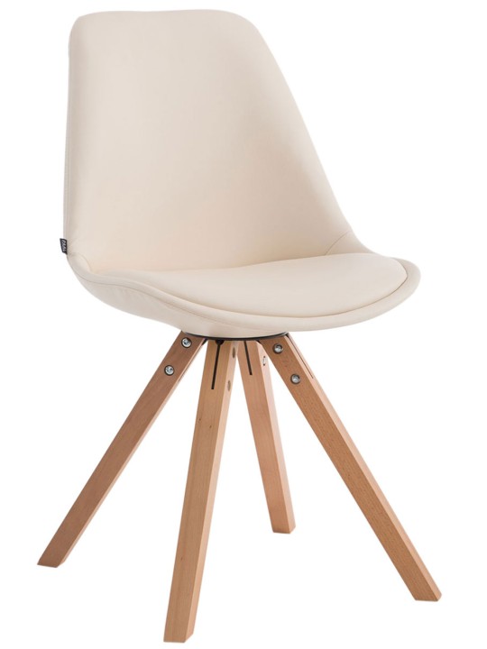 Scaun vizitator Piața Natura Laval, crem