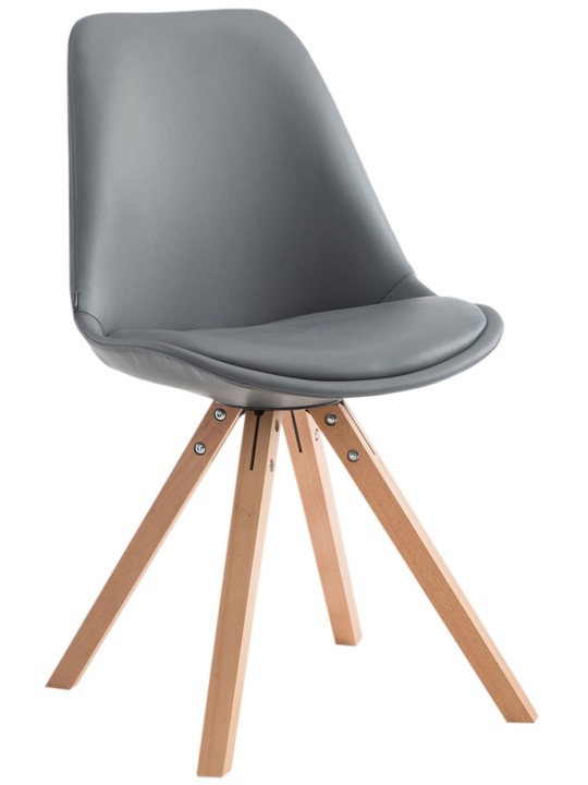 Scaun vizitator Piața Natura Laval, gri