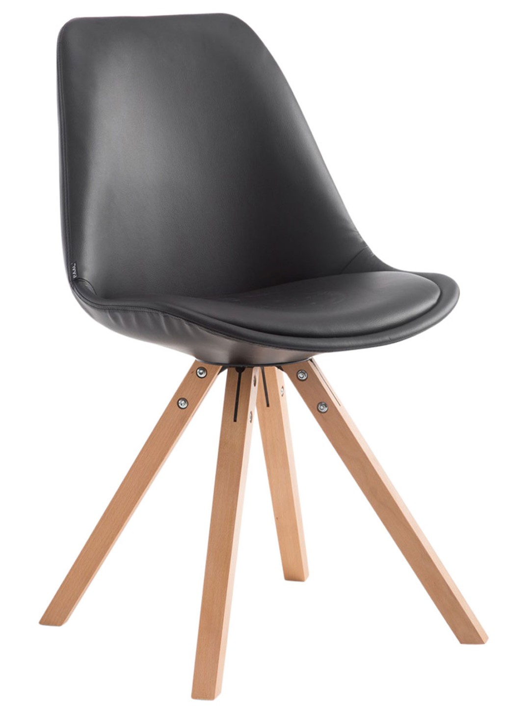 Scaun vizitator Piața Natura Laval, negru