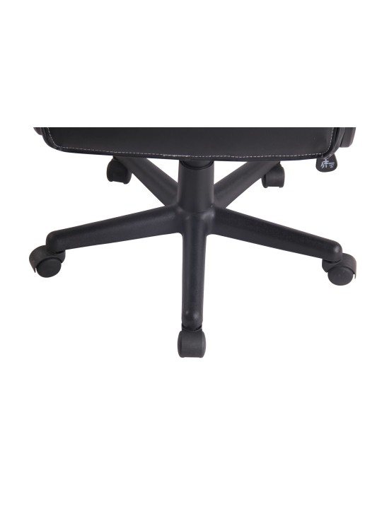 Scaun de birou Elbing, negru/albastru