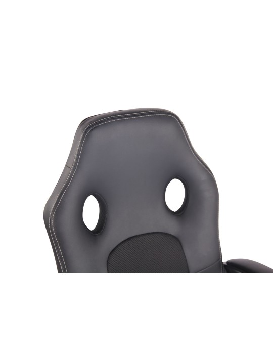 Scaun de birou Elbing, negru/negru