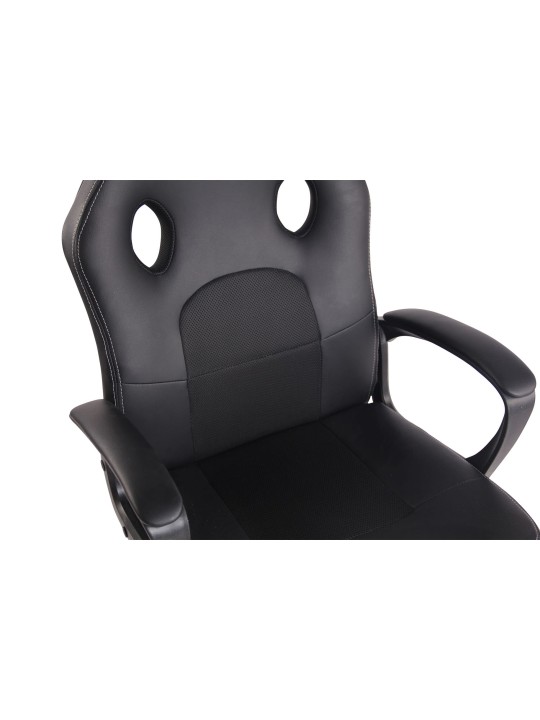 Scaun de birou Elbing, negru/negru