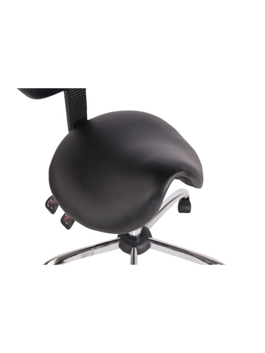 Scaun de lucru Stuttgart, negru