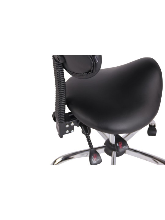 Scaun de lucru Stuttgart, negru