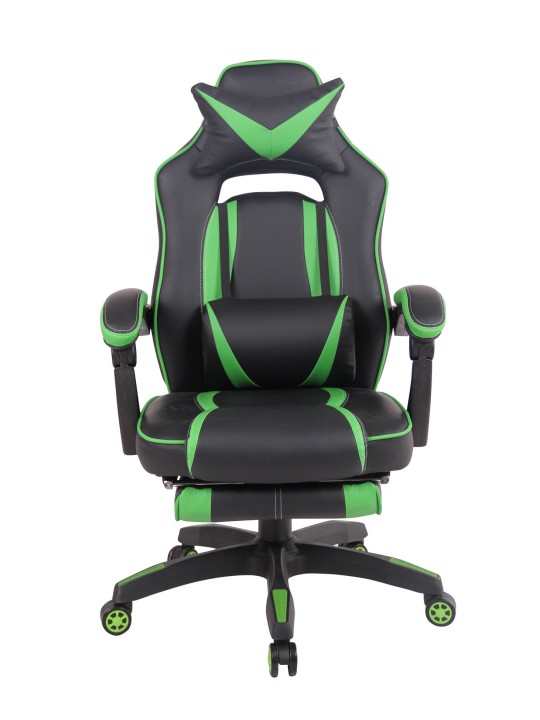 Scaun de birou Heat, negru/verde