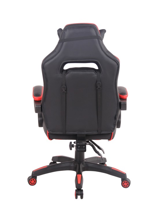 Scaun de birou Heat, negru/roșu