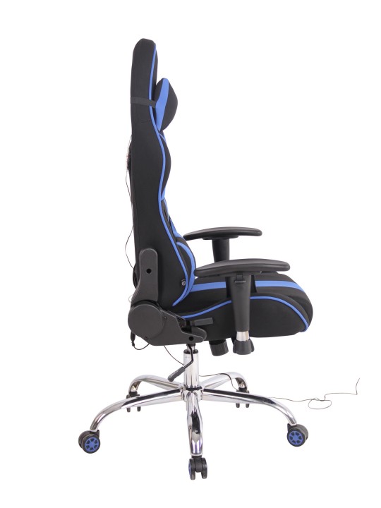 Scaun de birou Tesatura Limit XM, negru/albastru